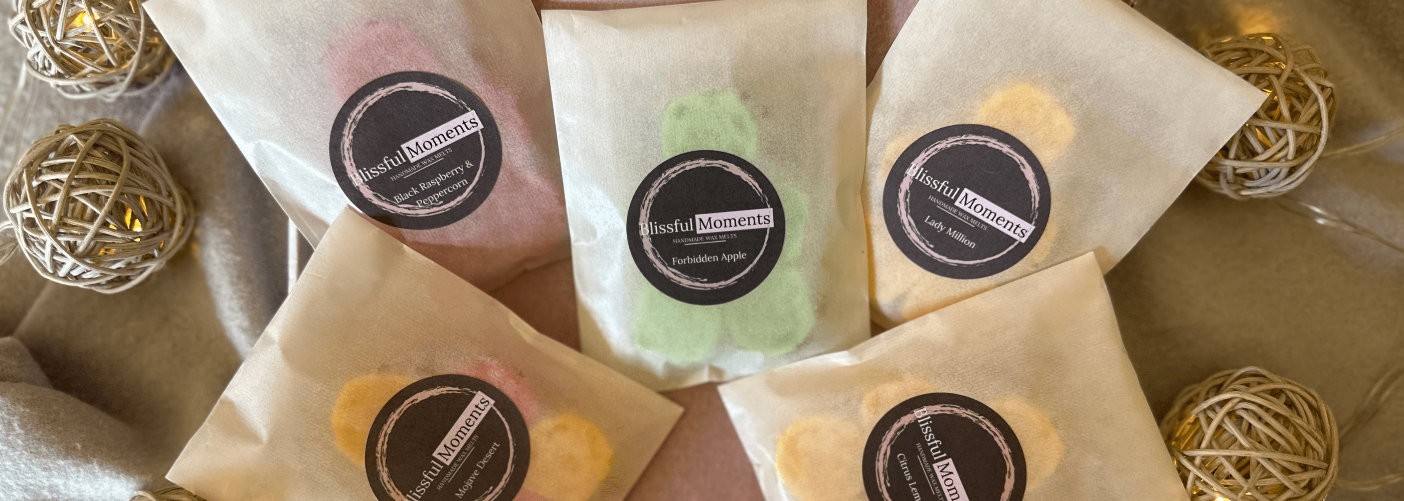 Flower Wax Melt Collections - Blissful Moments