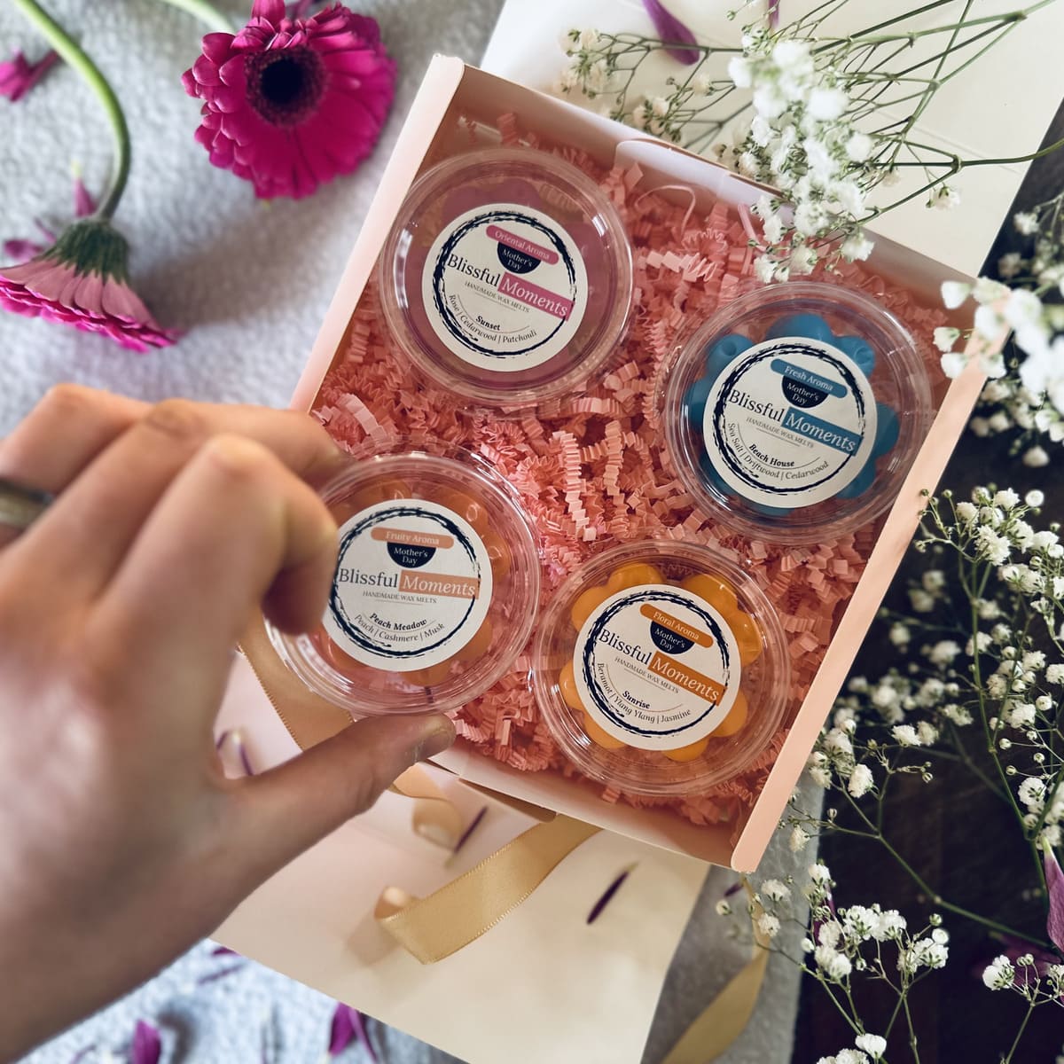 Mother's Day Heart Wax Melt Collection