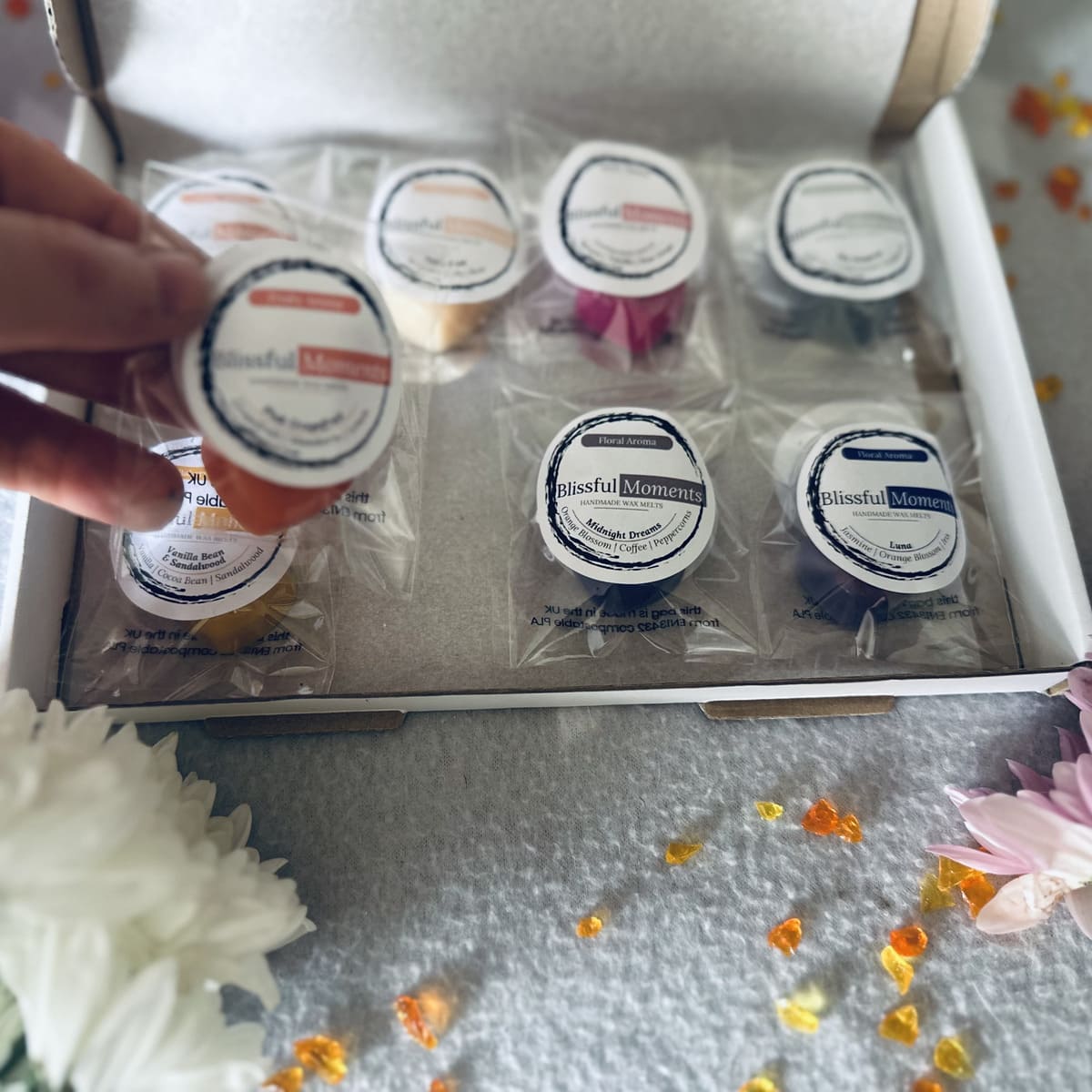Wax Melt Sample Box