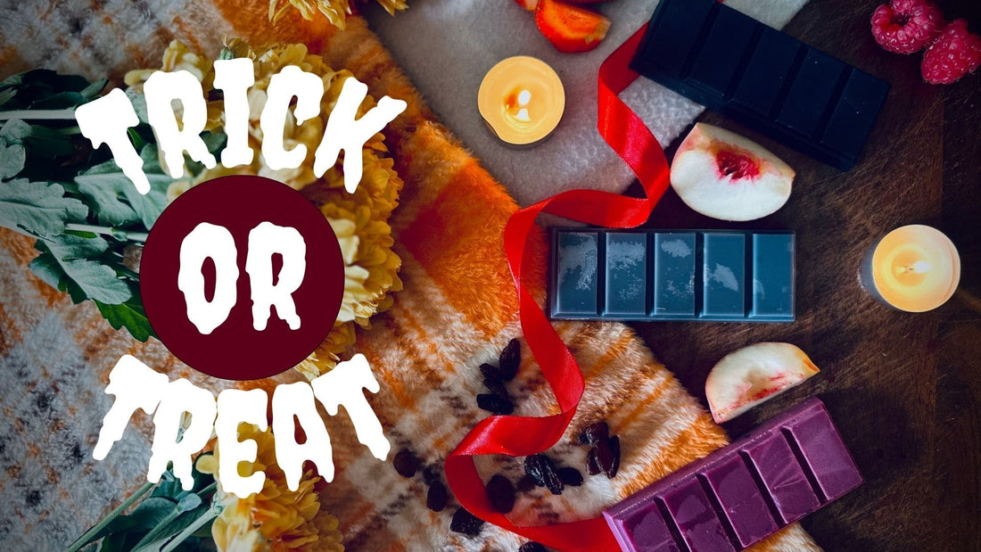 Trick or Trea - Guess the Halloween wax melt scents to win a free Christmas wax melt burner