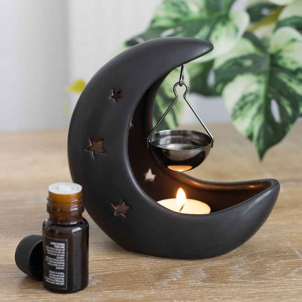 Crescent Moon Wax Melt Burner
