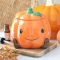 Cute Smiling Pumpkin Wax Melt Burner