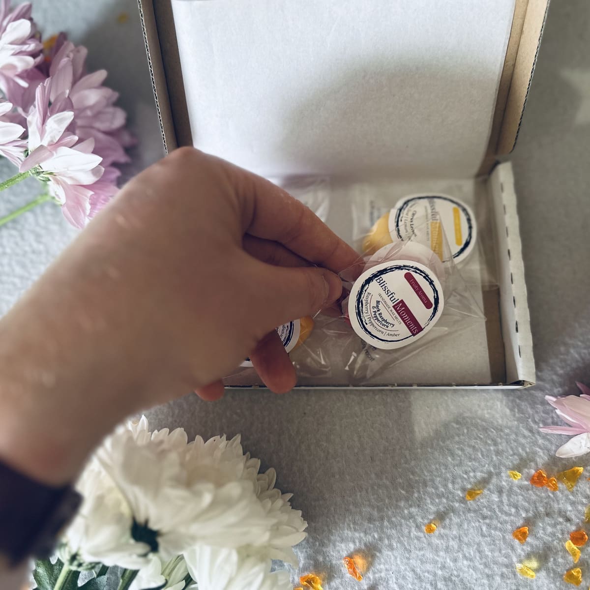 Wax Melt Sample Box