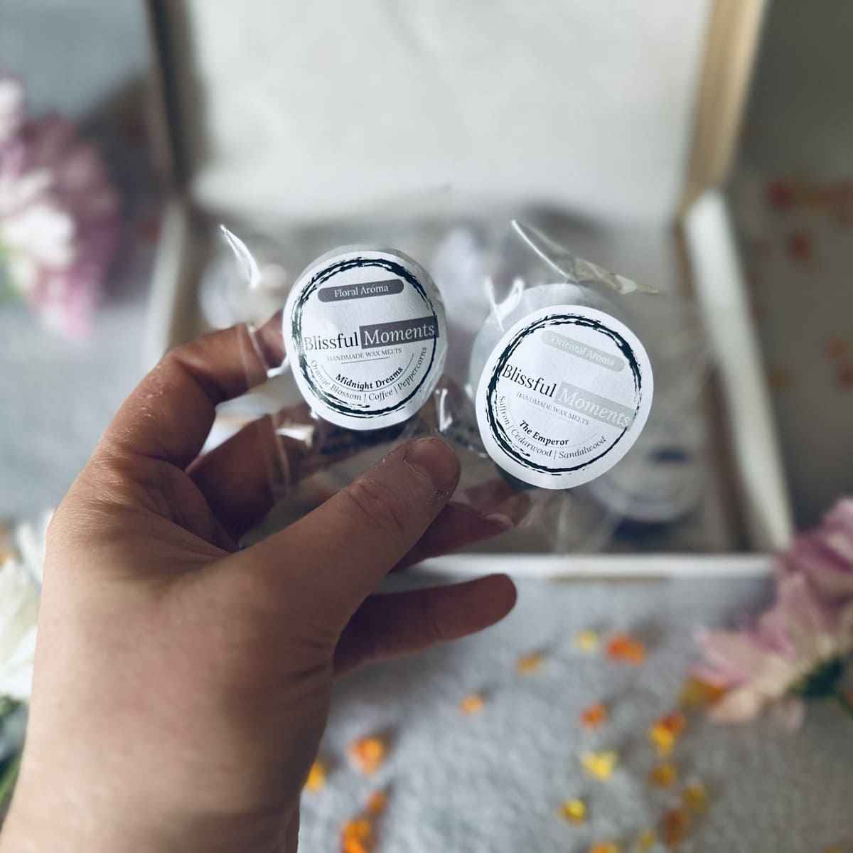Wax Melt Sample Box